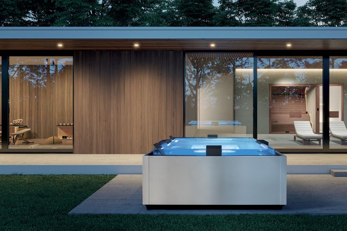 Mini spa di lusso in giardino outdoor Gruppo Treesse