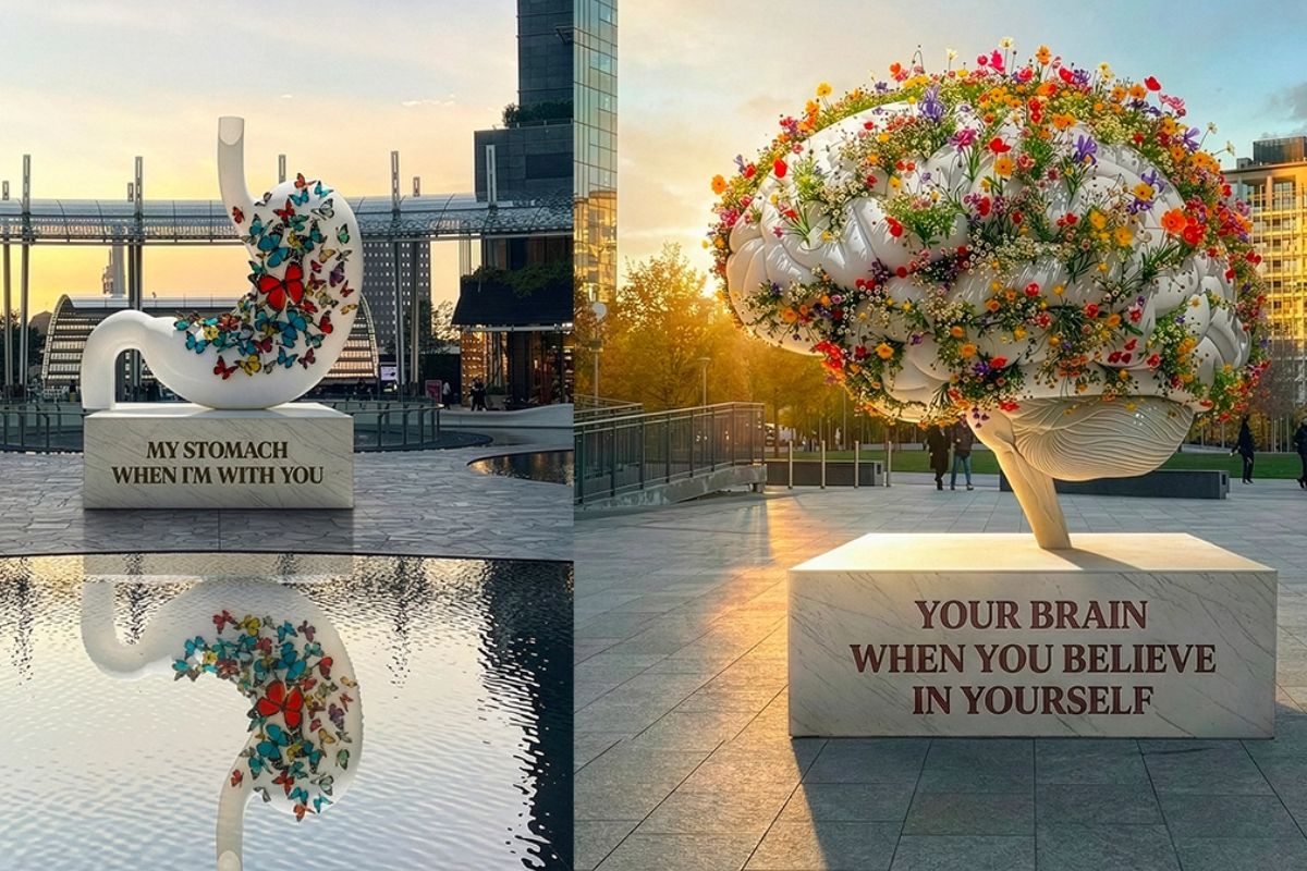 Portanuova con Blooming Imperfections