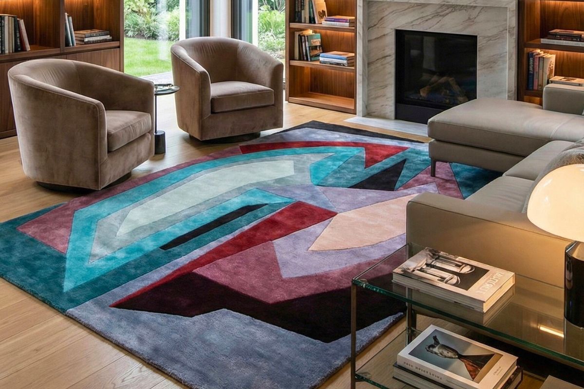 tappeti colorati ademi edition per progetti di interior design