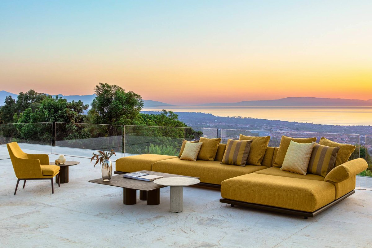 Divani da esterno Talenti per un outdoor di design completo