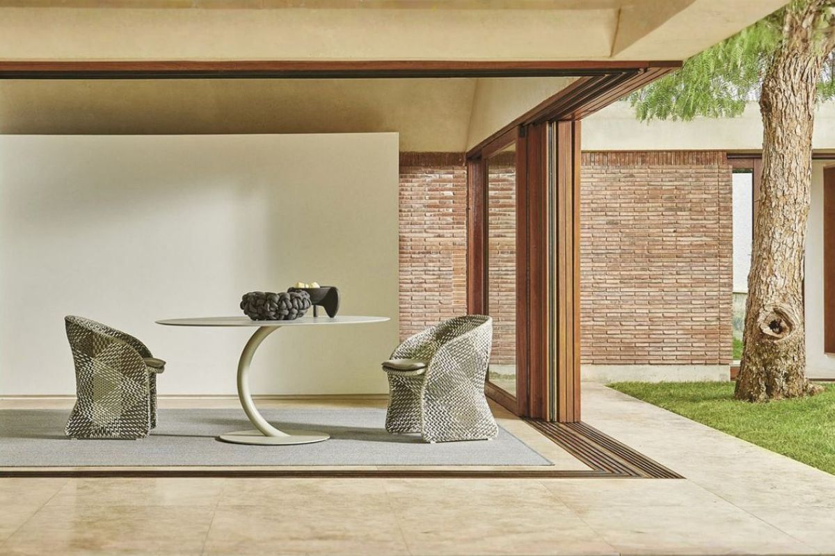 gazebo coperto di design per arredare il terrazzo