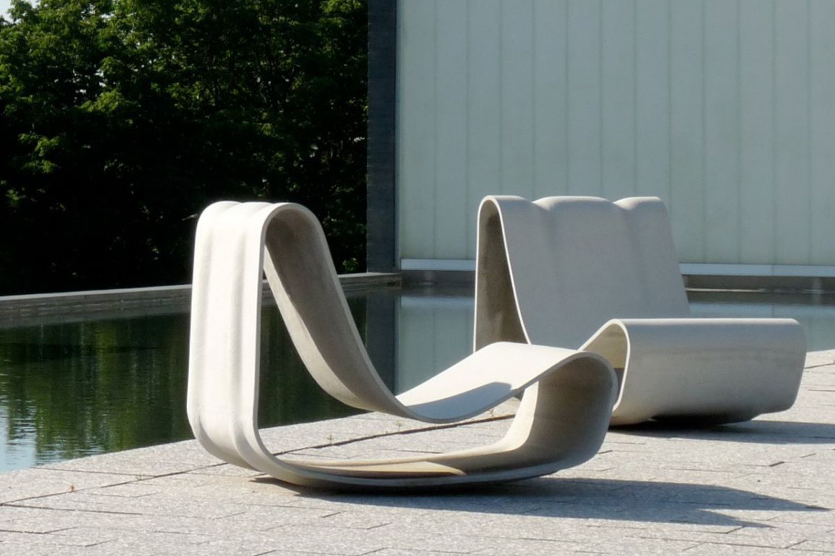 icone del design outdoor - Loop Chair Willy Guhl