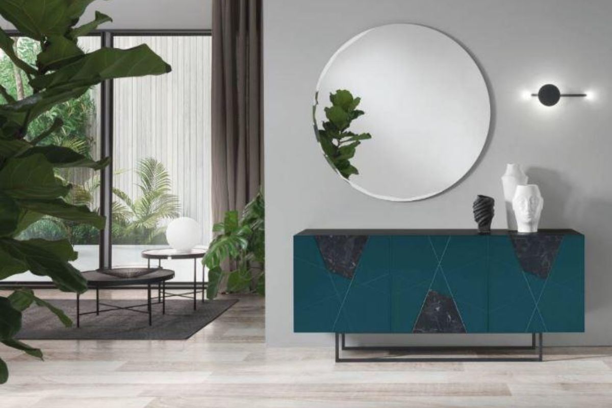 ottanio e nero interior design