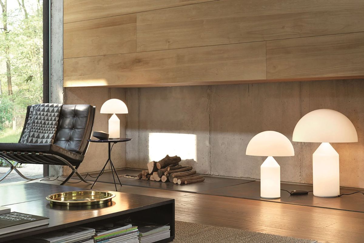 Atollo di Vico Magistretti per Oluce forma