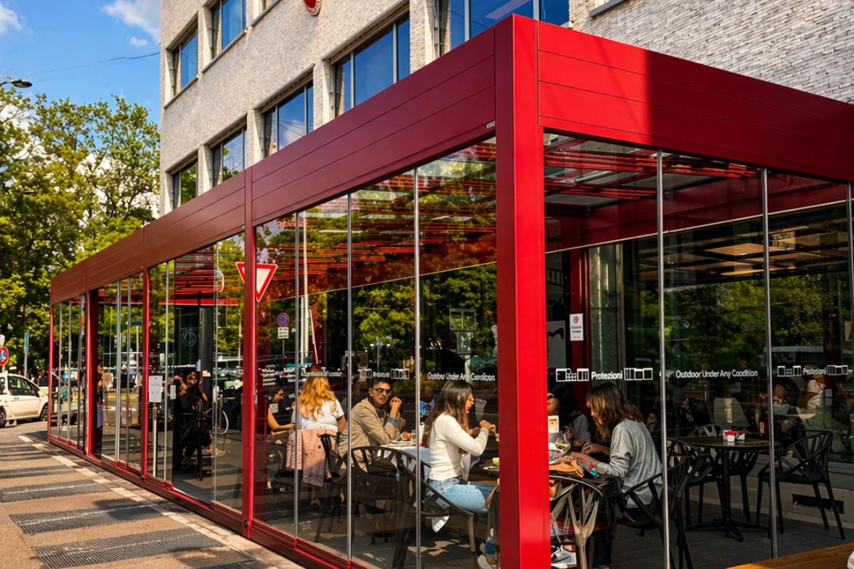 Da Piazza del Tricolore a Swiss Corner il wallpaper diventa racconto luminoso