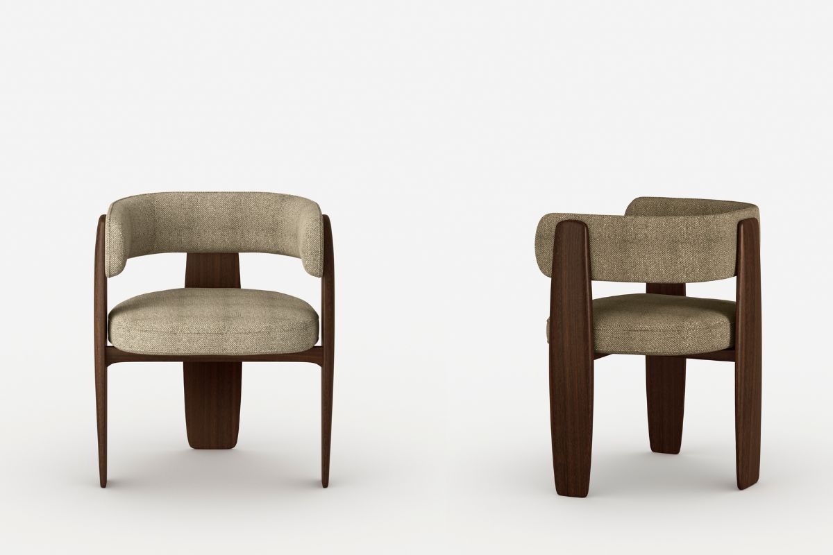 Sedia Ekua – design Massimo Castagna