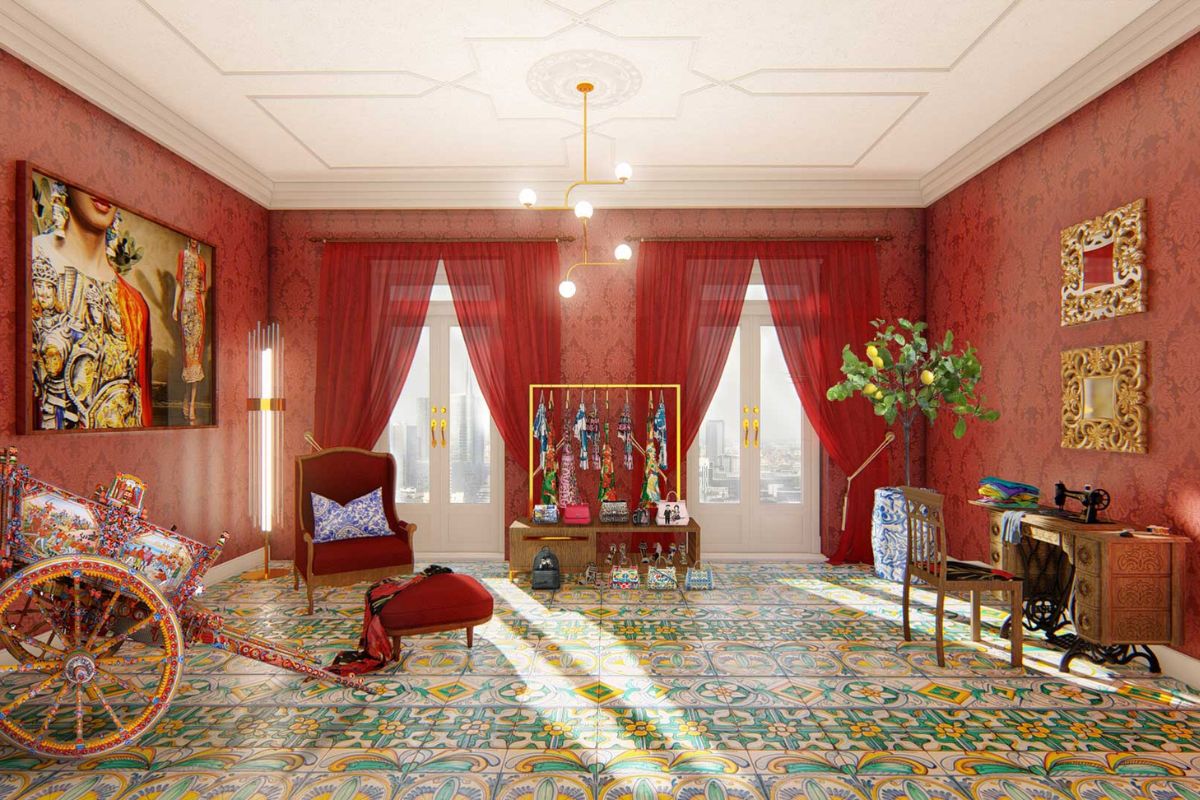 aziende moda design Dolce&Gabbana dal 1985 a una casa che diventa racconto mediterraneo e artigianato messo in scena