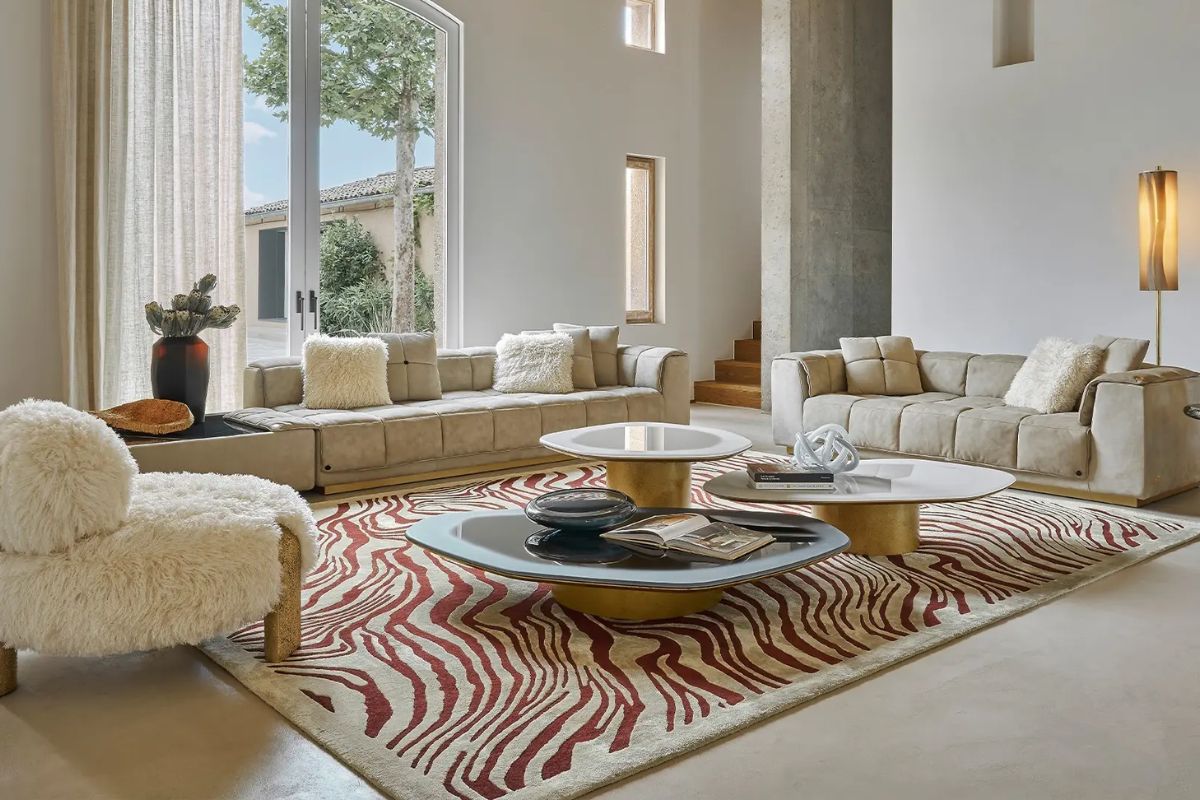 aziende moda design Roberto Cavalli dal debutto del 1970 a un interior che amplifica il lato più sensuale della maison