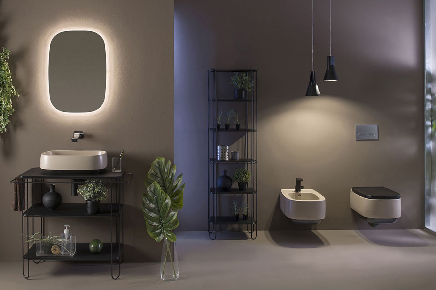 ceramica flaminia italian design bathroom sanitaryware wall hung and back to wall