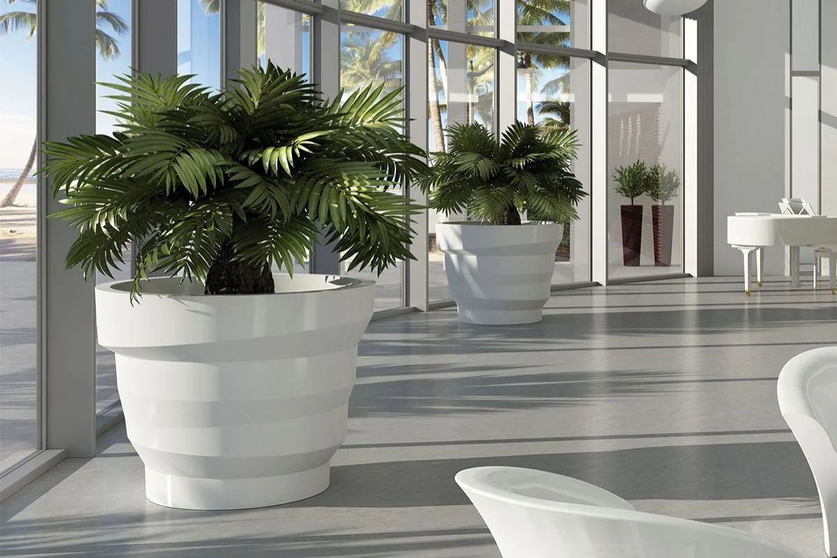 Vasi moderni per esterni