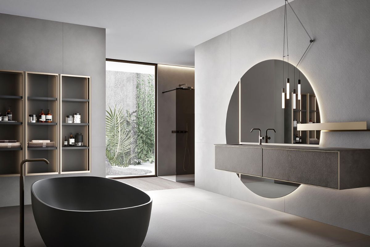 Rubinetti bagno design per progetti  architettonici e luxury