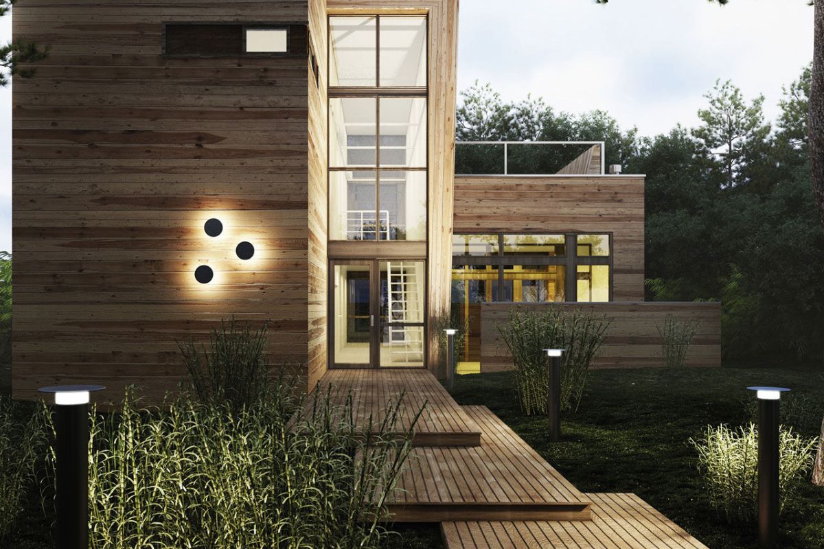 Aldo Bernardi illuminazione esterno