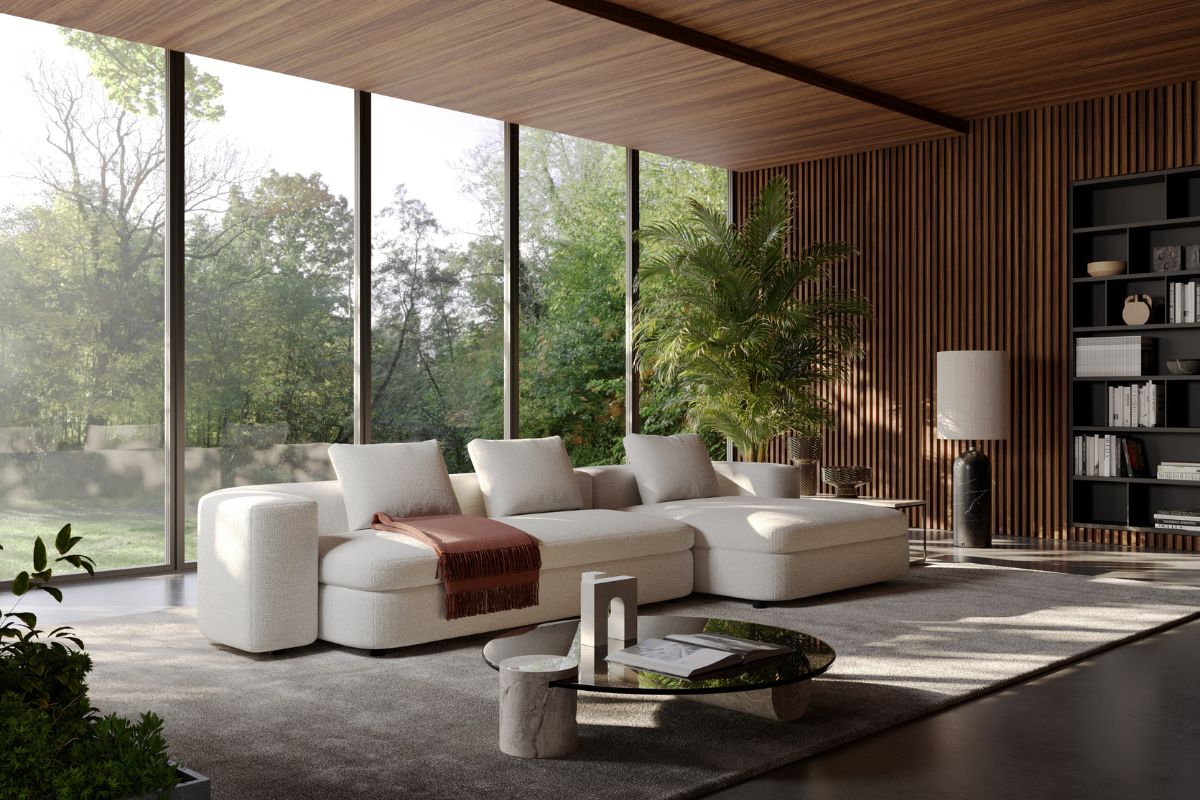 Foster Milano Bedding, il divano letto firmato Christophe Pillet- meccanismo Lampolet