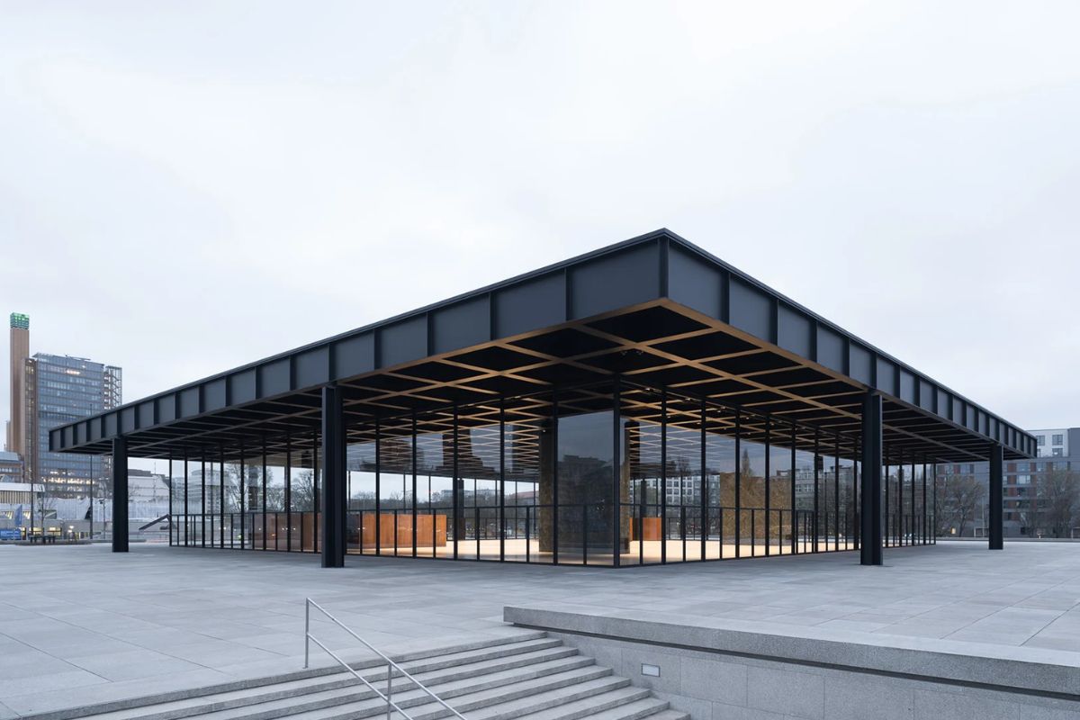 Neue Nationalgalerie di Ludwig Mies van der Rohe