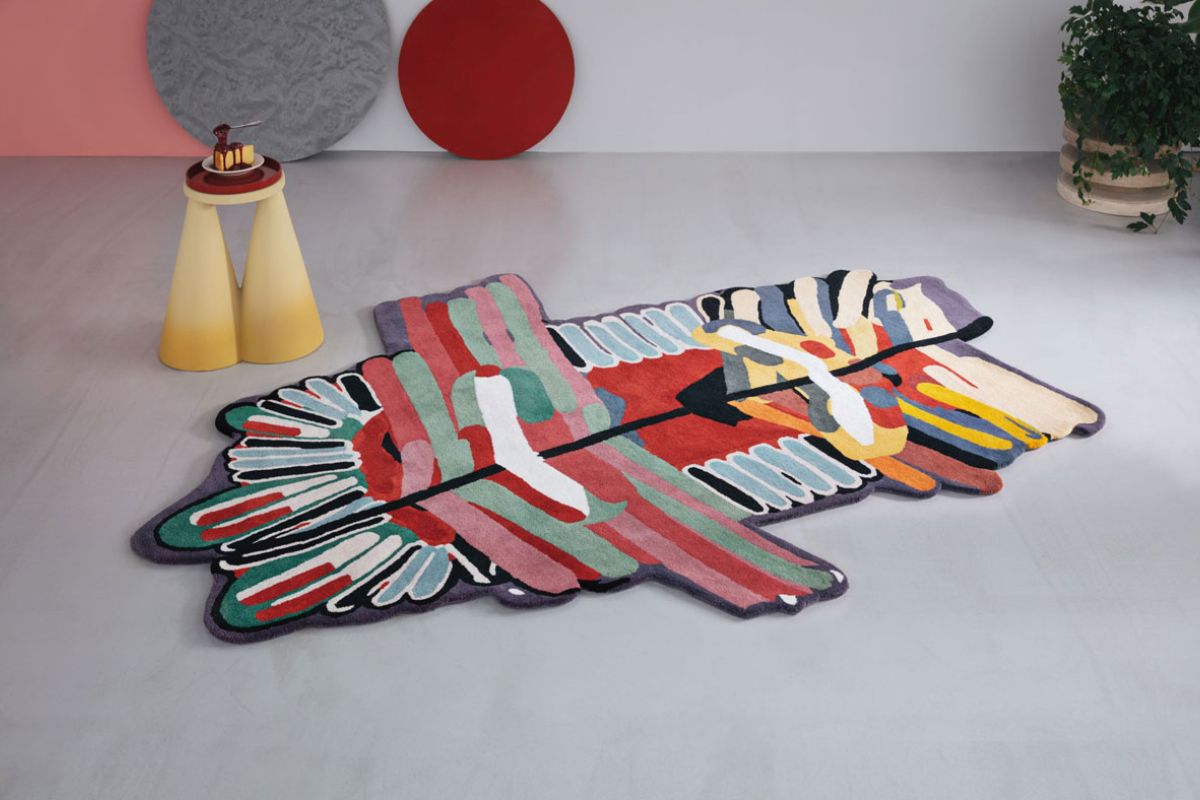 Nodus Rug tappeto particolare moderno colorato