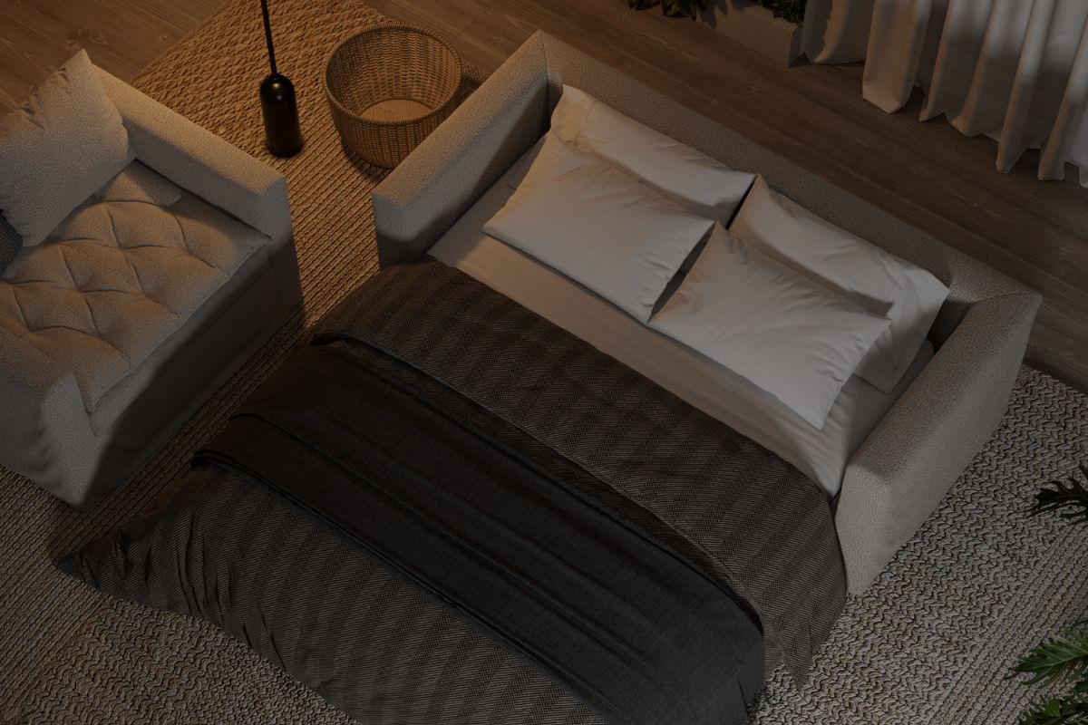 Scott divano letto firmato Milano Bedding