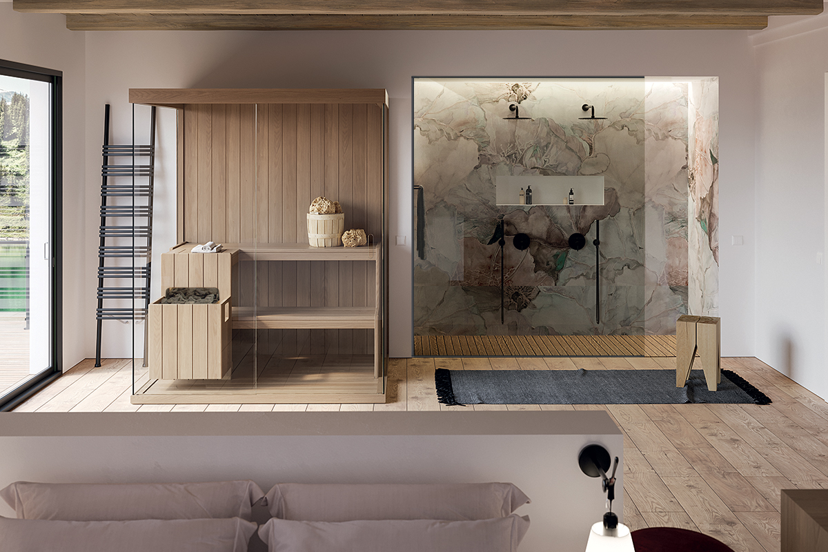 Exen sauna by Megius