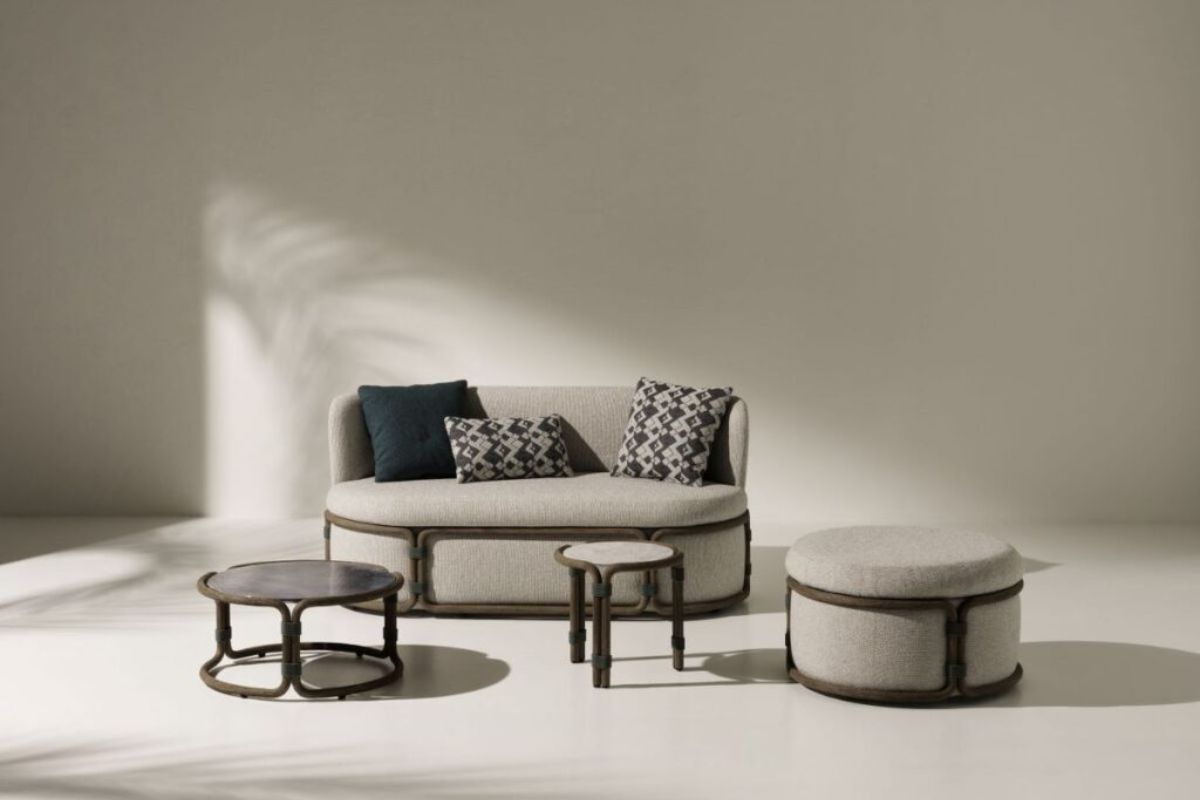 Small terrace outdoor furniture design