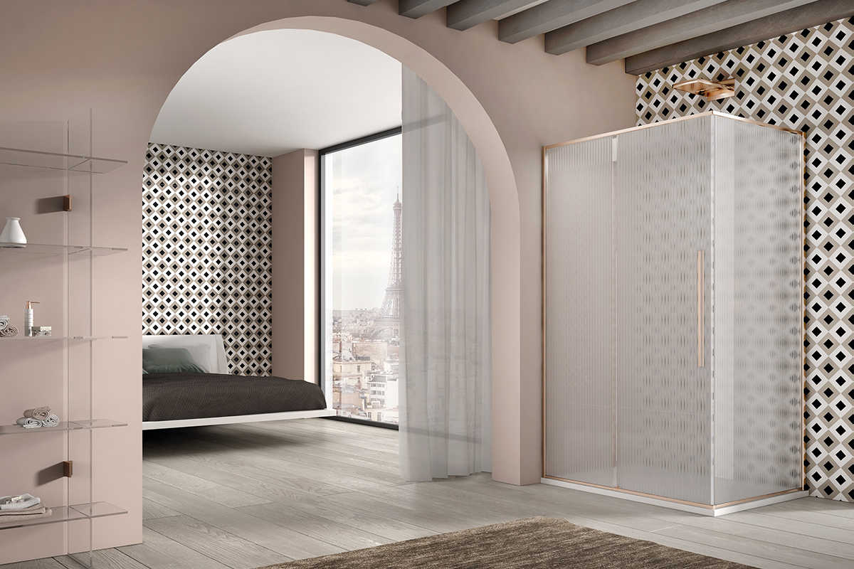 Zen shower enclosure by Megius