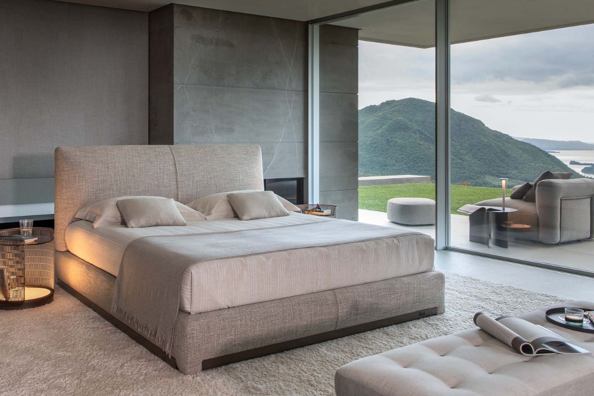 Migliori marche letti italiani - letto flou
