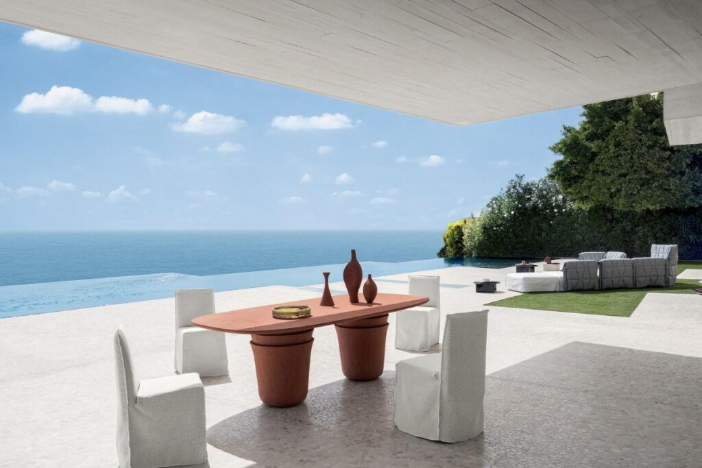 Tendenze outdoo gli interior designersi terrazzo minimal