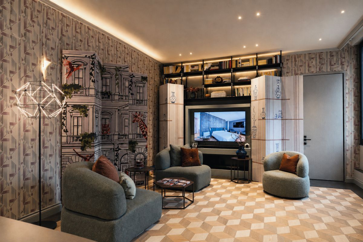 Castrignano wallpaper capsule collection for Styl’Editions