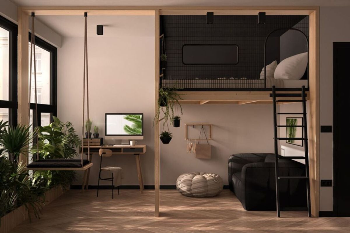 Furnishing 30 sqm with balance