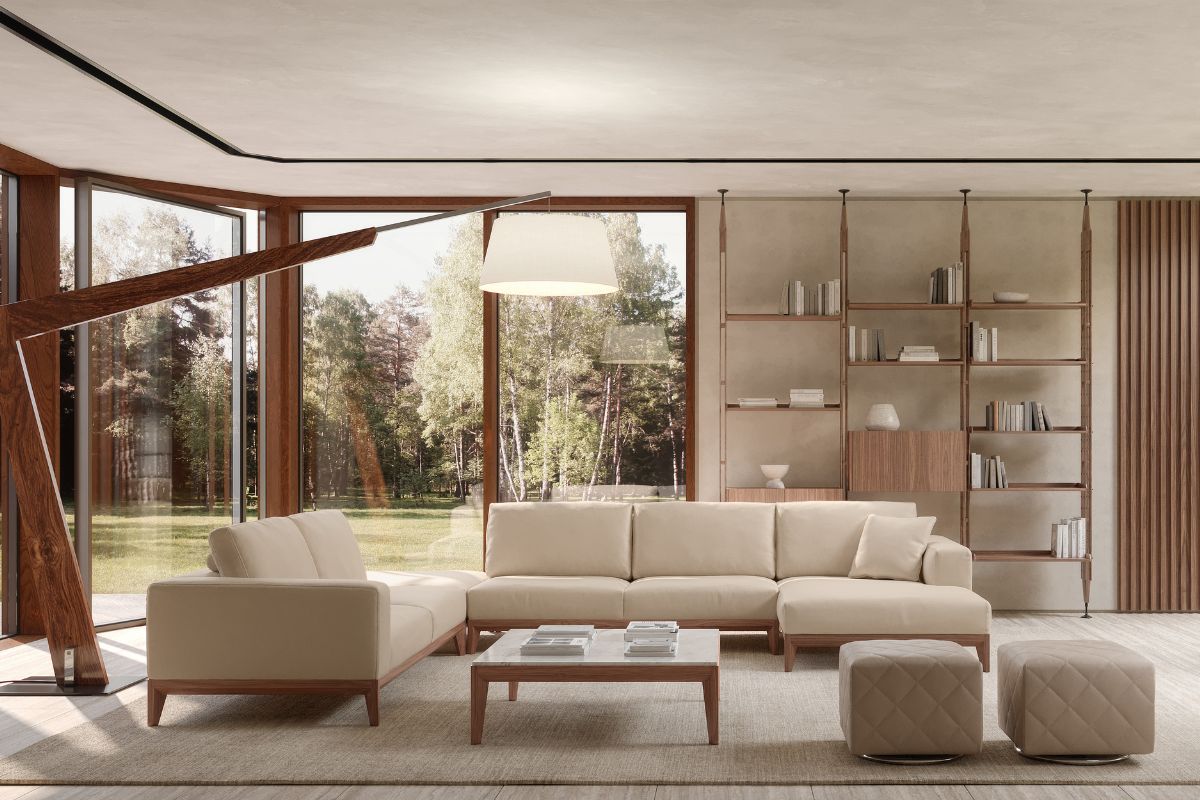 Oscar Rivolta sofa for interiors