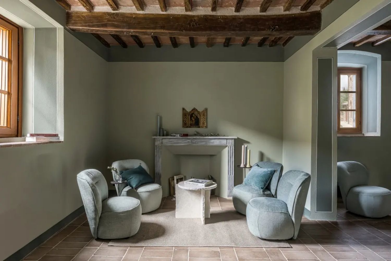Pieve Aldina, Radda in Chianti interior design
