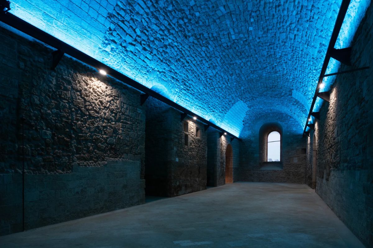 Zero55 site specific lighting installation