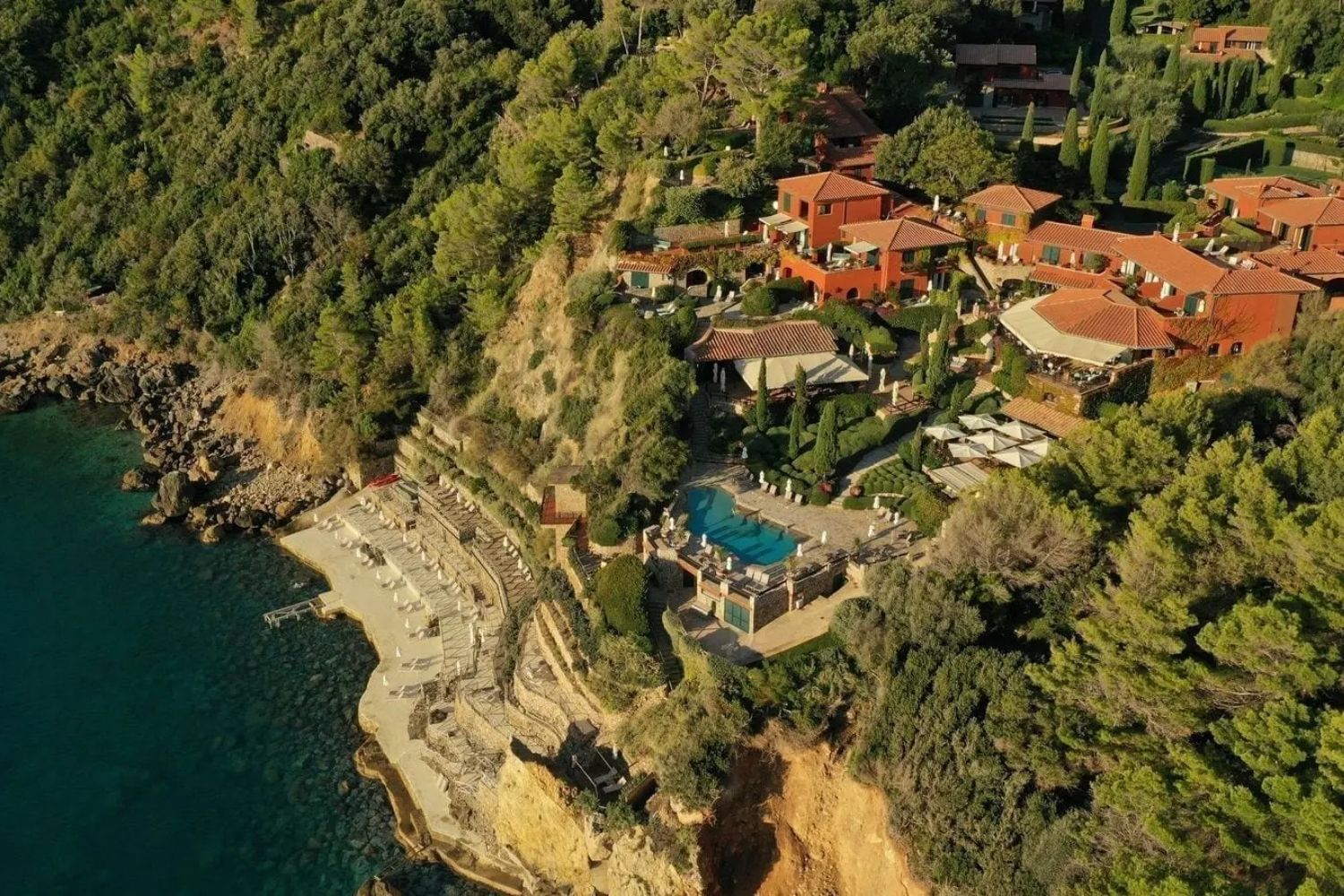 boutique hotel toscana umbria Hotel Il Pellicano, Porto Ercole