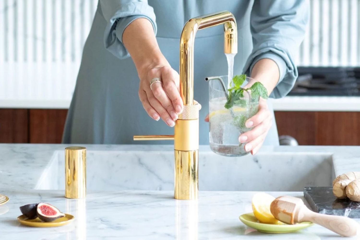 icone del design che interpretano una nuova idea di well-being - Quooker Fusion Square