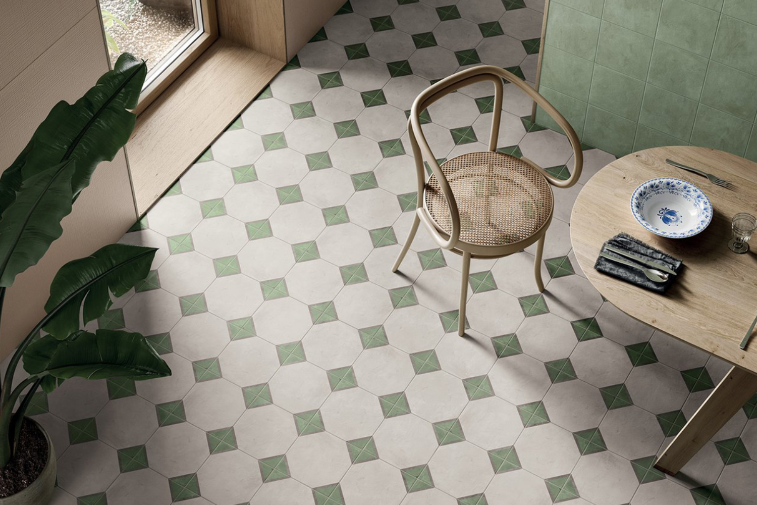 Cementine moderne come usarle negli interni senza creare un effetto rétro