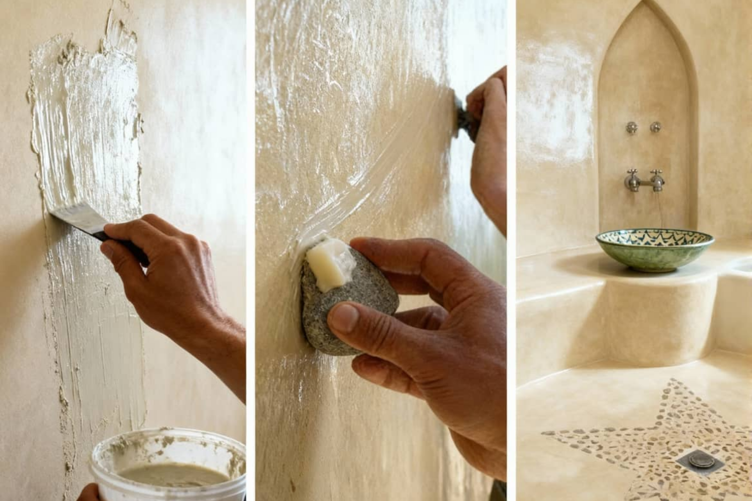 Come si realizza calce, pietra e sapone