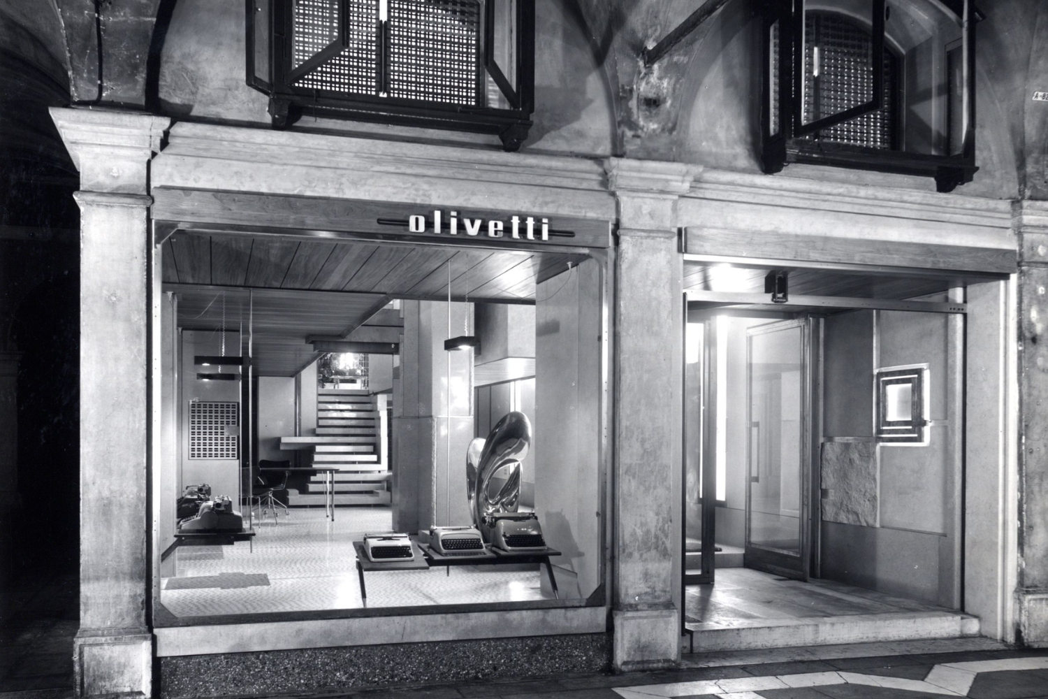 Olivetti Showroom by Carlo Scarpa in St Mark's Square Venice