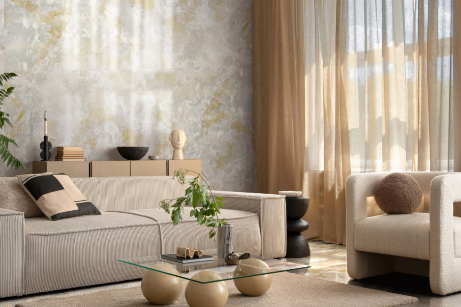 Onice nell'arredamento colori, retroilluminazione e idee per interni di lusso contemporaneo