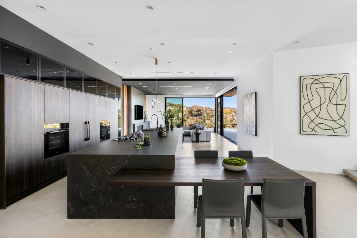 Composit cucina e living coordinati dal design contemporaneo