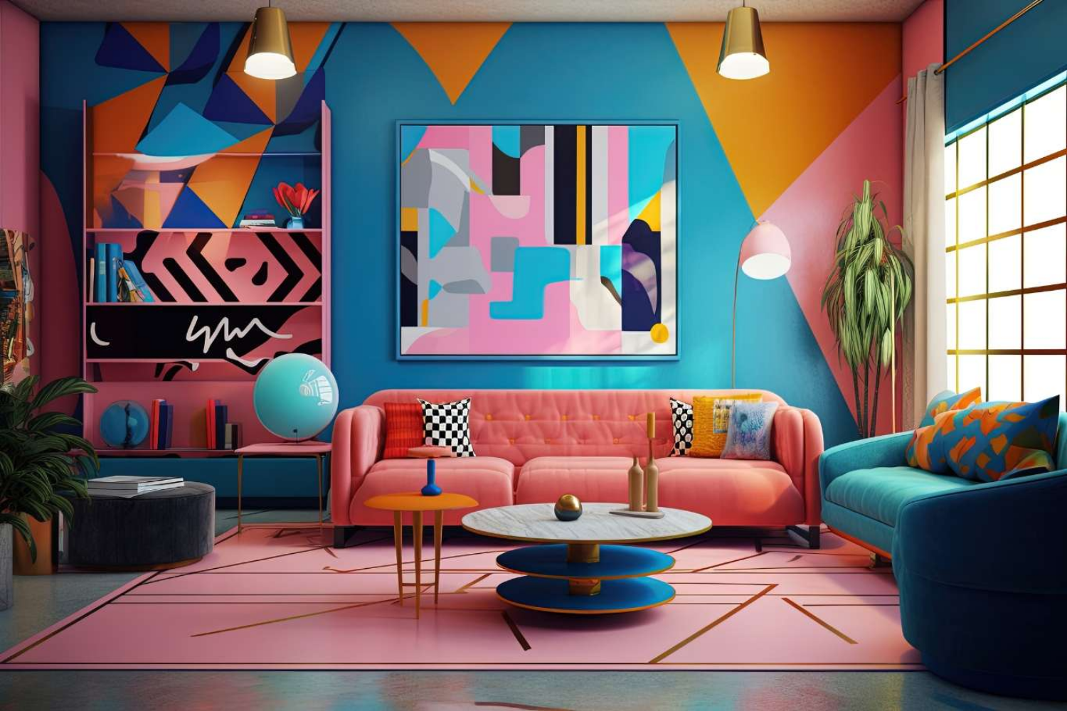 Arte, fotografie e vintage rendono il dopamine decor meno generico