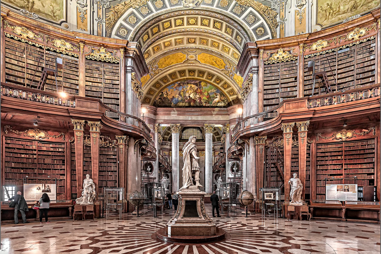 Austrian National Library musei più belli del mondo