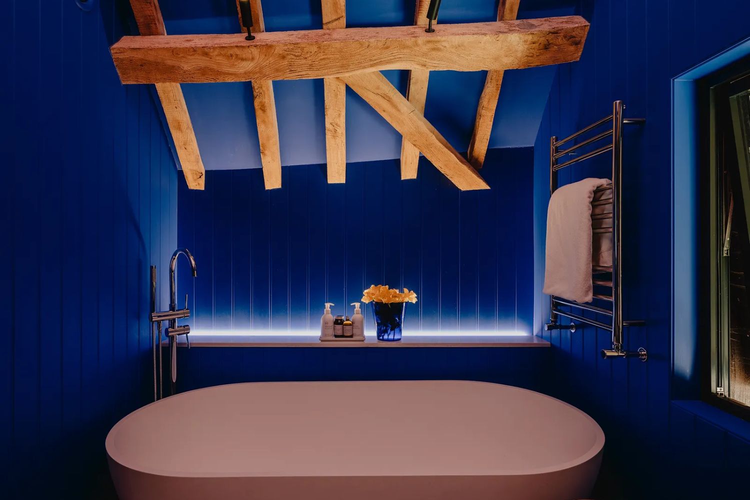 Blu in bagno