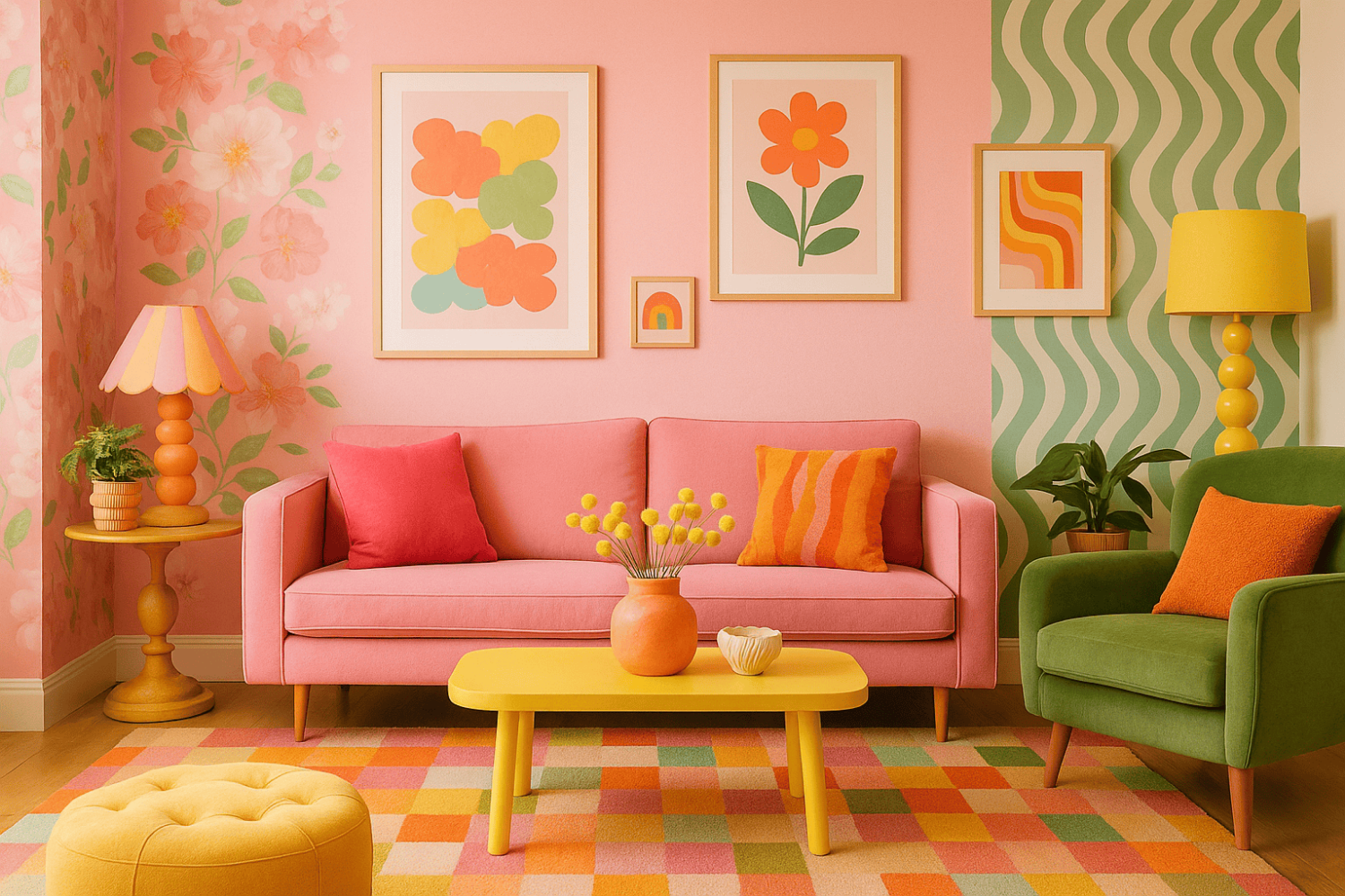 Dopamine decor cos'è e come usare colore, pattern e oggetti senza creare caos visivo