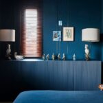 Il blu in camera da letto