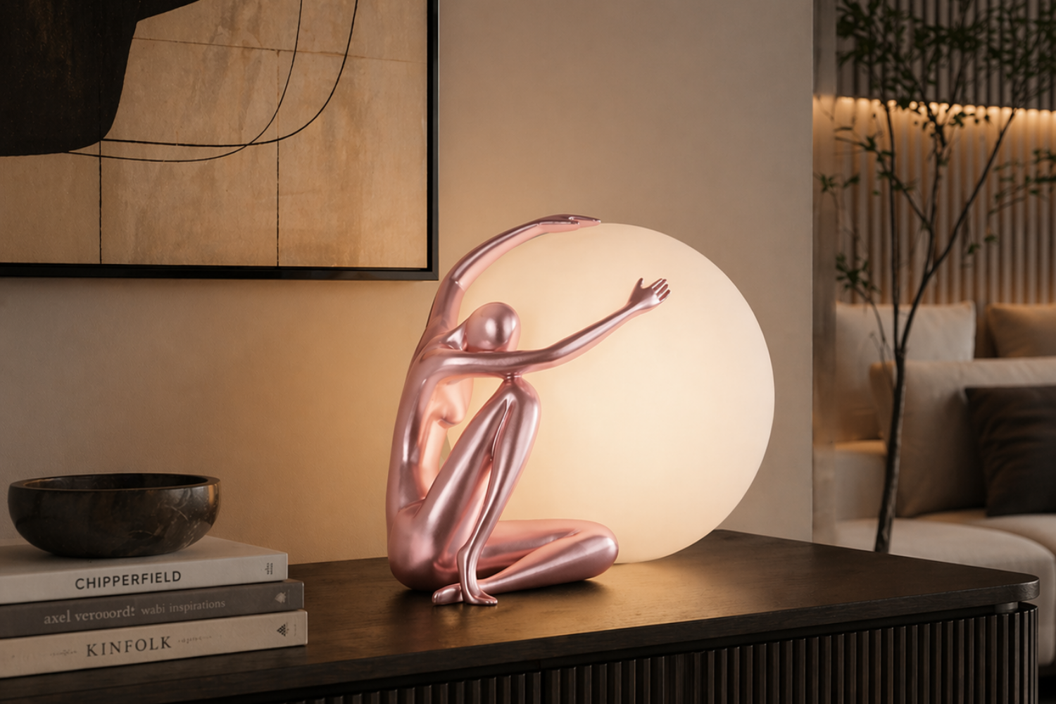 Lampade scultoree come scegliere l'illuminazione che diventa protagonista dello spazio