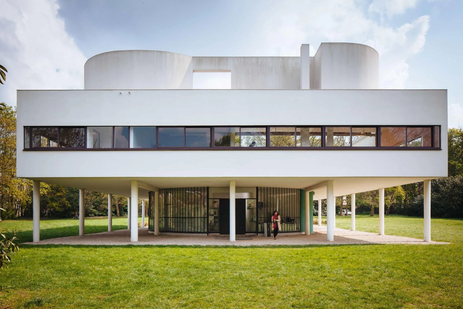 Villa Savoye la casa manifesto di Le Corbusier a Poissy