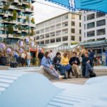 Ketelhuisplein durante Dutch Design Week 2025, fotografia d’archivio di Max Kneefel