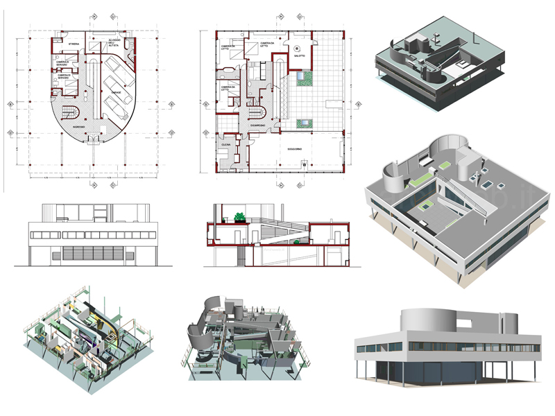 villa-savoye-plan