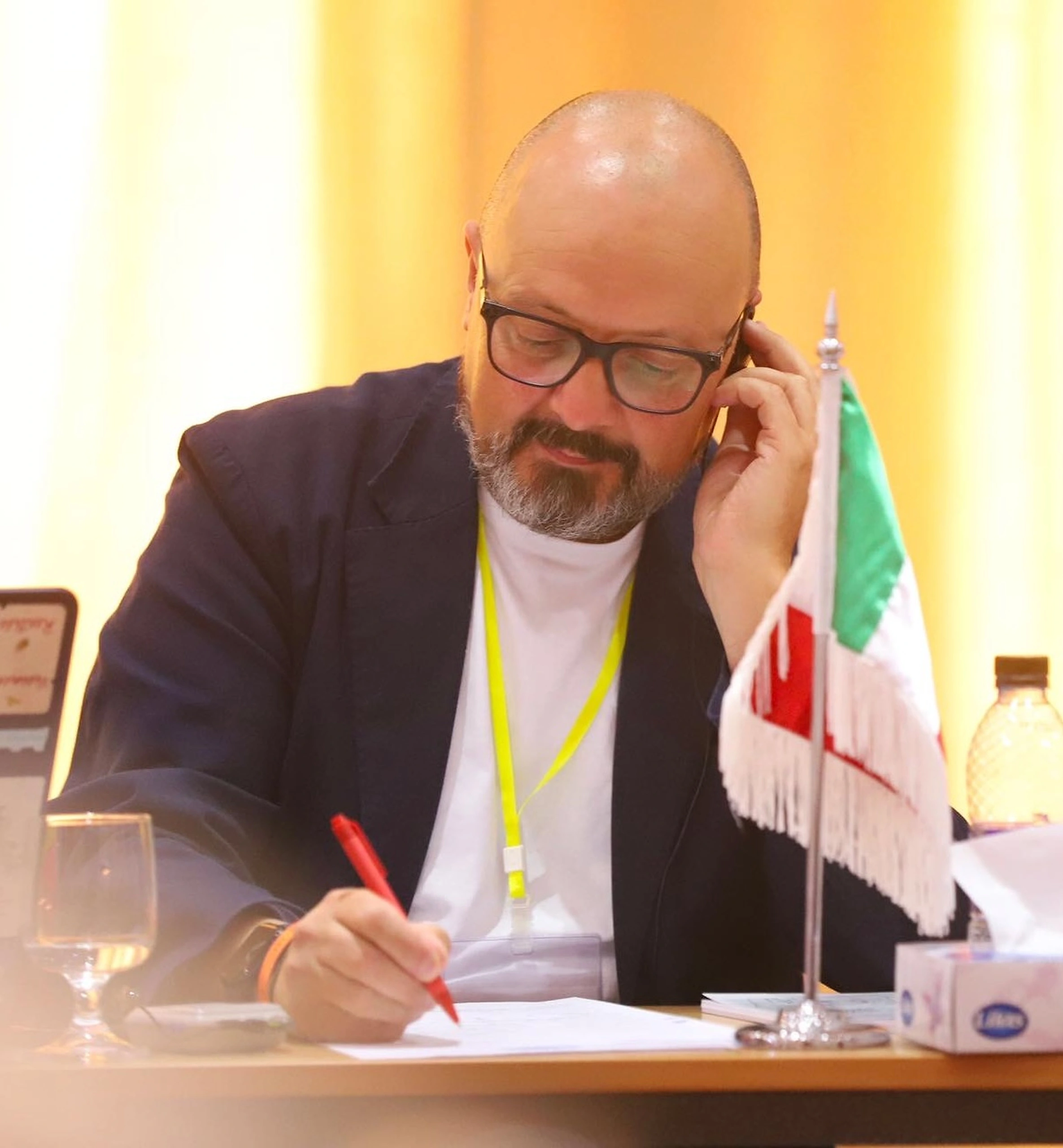 Antonio De Antonis a Hammamet per il progetto MIA