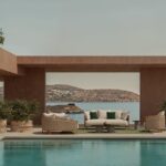 Ethimo Patio outdoor seating on a sunlit terrace