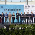 The ribbon-cutting moment at the TTG and InOut 2026 Opening Ceremony at Rimini Expo Centre