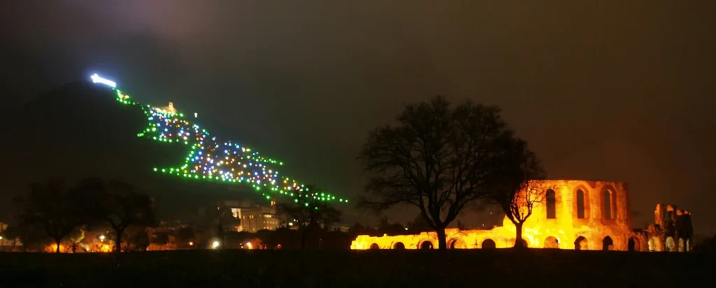 Luminarie di Natale in Italia